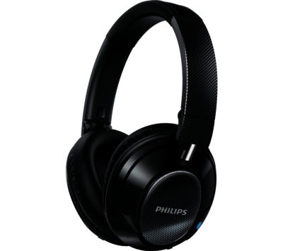 PHILIPS  SHB9850NC/00 Wireless Bluetooth Noise-Cancelling Headphones - Black